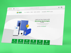 Benchmark Technologies Solar Panel eCommerce Store